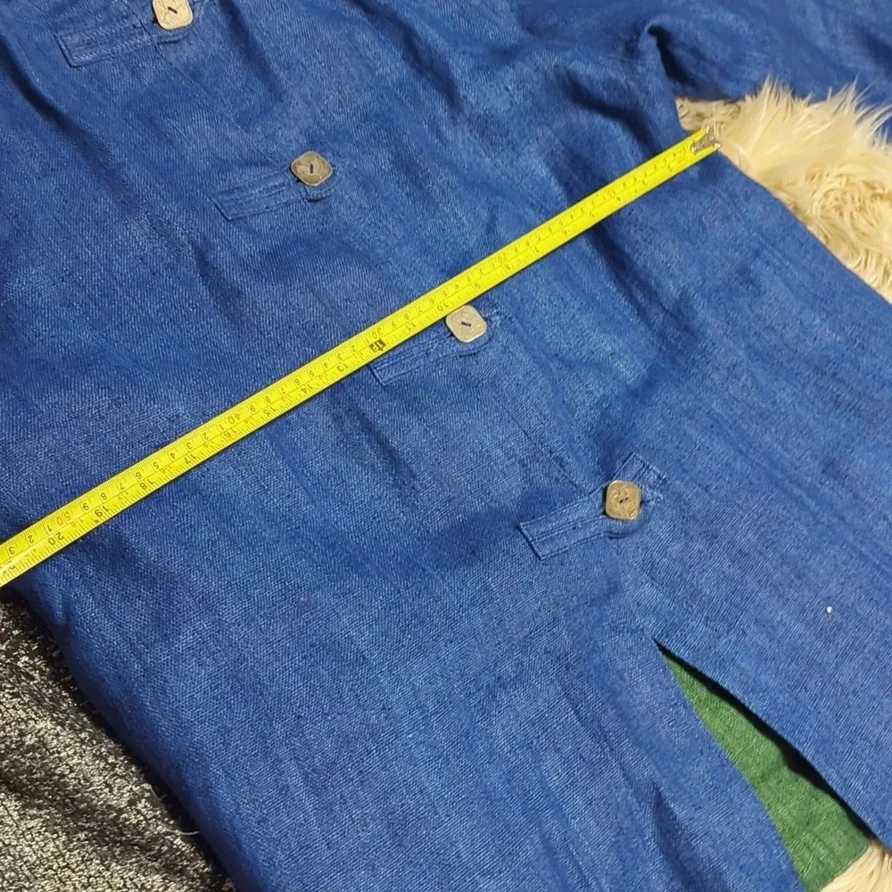 Reversible Hmong embroidery jacket Blazer coat - Picture 6 of 15